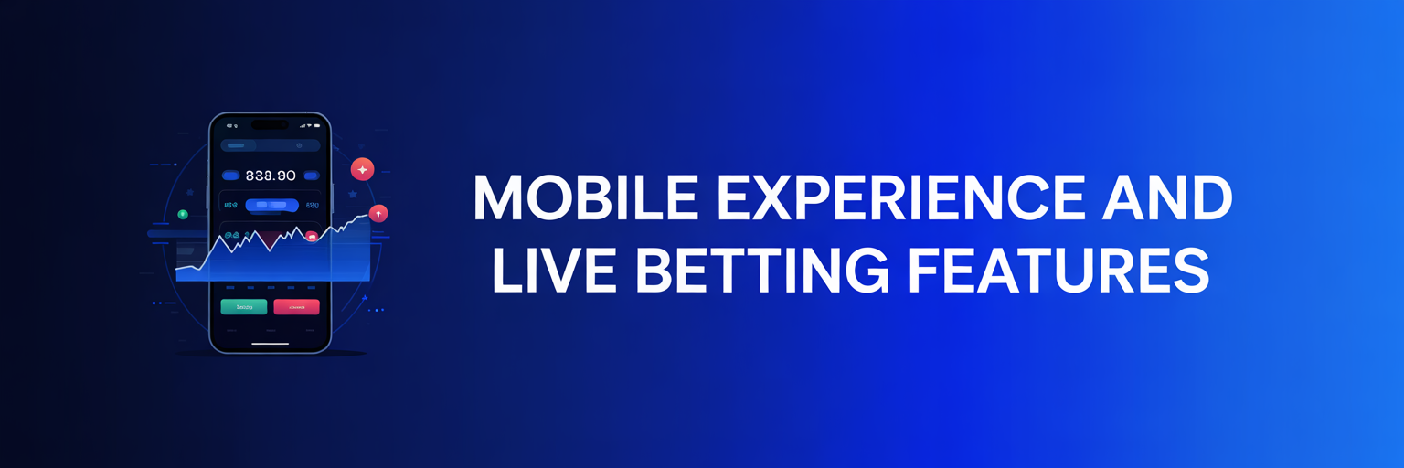 Mobile Experience and Live Betting Features